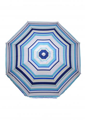 Зонт пляжный фольгированный с наклоном 170 см (6 расцветок) 12 шт/упак ZHU-170 - фото 9
