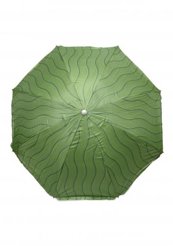 Зонт пляжный фольгированный с наклоном 170 см (6 расцветок) 12 шт/упак ZHU-170 - фото 5
